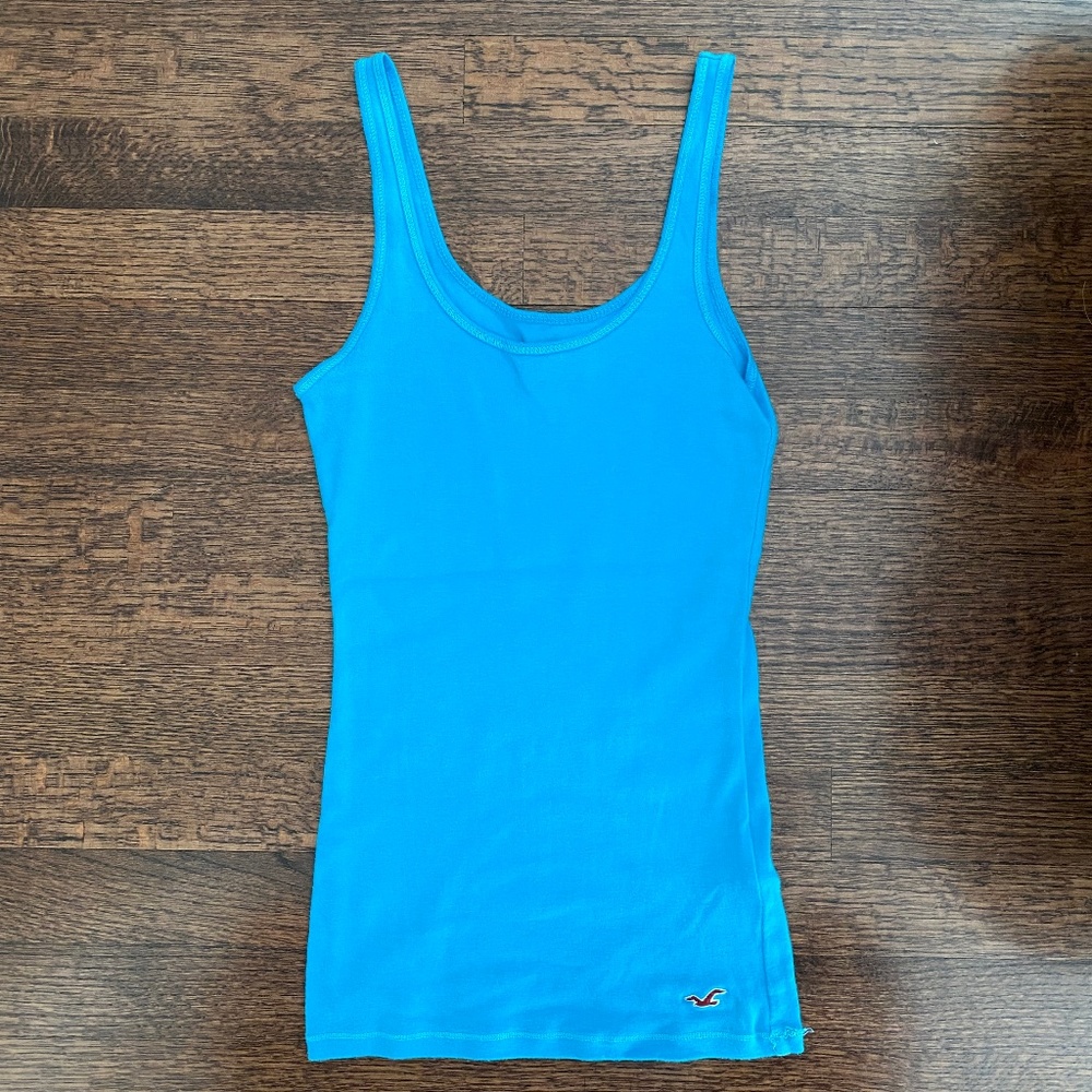 Hollister Blue, Green, Gray Tank Top